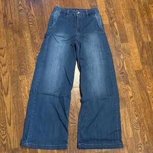 BCBGeneration High Rise Denim Trousers